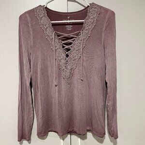 American Eagle Soft and Sexy long sleeve shirt